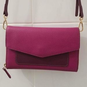 Vera Bradley Ultimate Crossbody Purple Leather